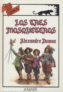 Edición de Los Tres Mosqueteros de Editorial Anaya, 1971 
