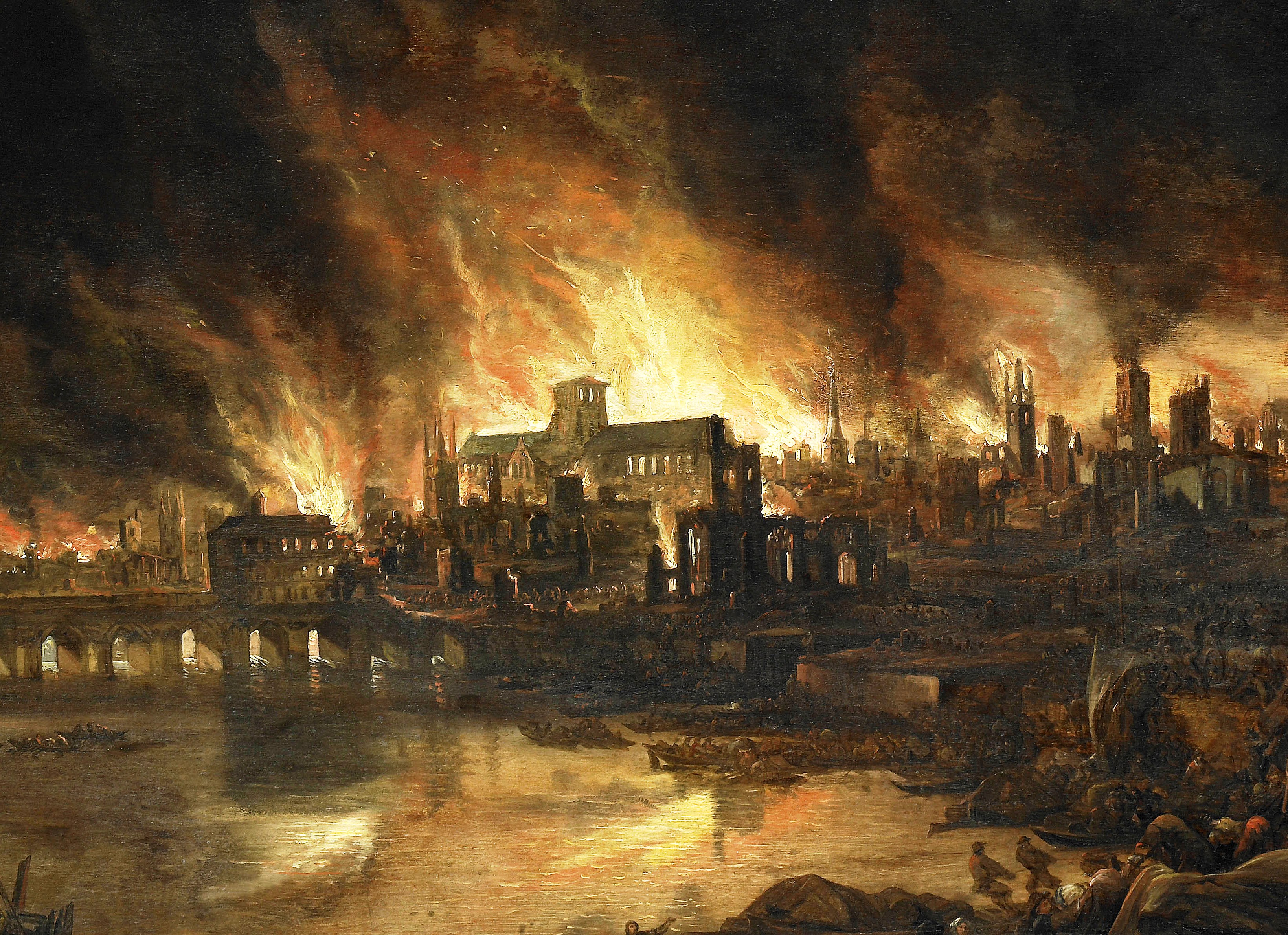 The Great Fire of London: 1666